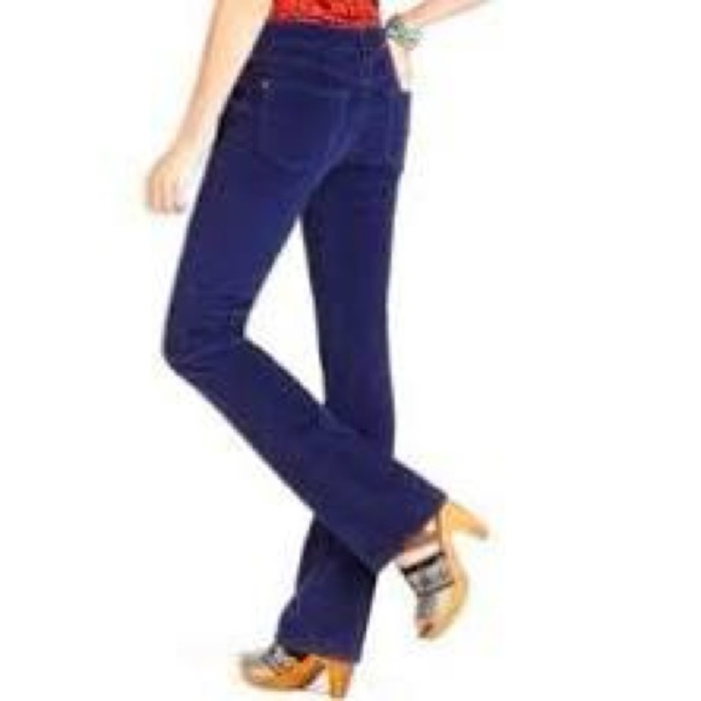 Anthropologie Pilcro Women's Blue Boot Cut Cords *Brand New‎ Condition - Size 28